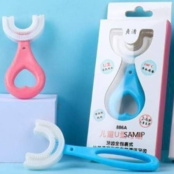 Samip Sensory Baby Teether, Baby Teether Keys, Baby Teether Manual Toothbrush, Toddler Toothbrush With Food Grade Soft Silicone Brush Head, 360° Oral Teeth Cleaning Tools(Multicolor) (Large Shape)