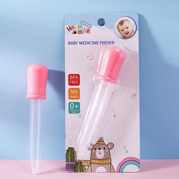 Baby Medicine Feeder Dropper (5ml) – Squeezable & Easy Grip