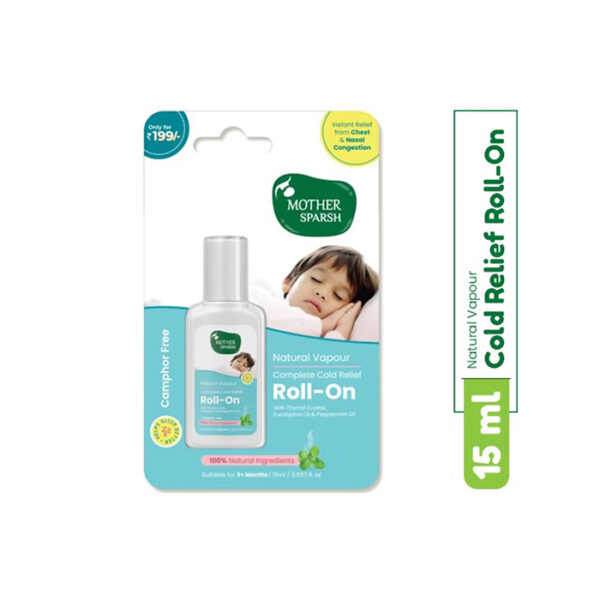 Mother Sparsh Natural Vapour Roll On 15 ml