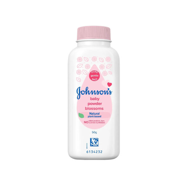 Johnson's Baby Blossoms Natural Plant Based Powder, 50 gm
