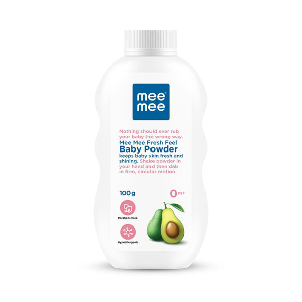 Mee Mee Baby Talcum Powder, Dermatologically Tested, Fresh Feel (400g/Single Pack)