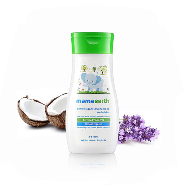 Mamaearth Gentle Cleansing Shampoo for Babies (200 ml)