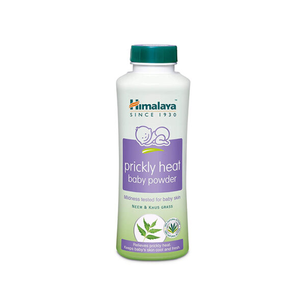 Himalaya Prickly Heat Baby Powder 200g | with Neem, Yashad Bhasma, and Vetiver | Relieves prickly heat