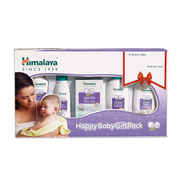 Himalaya Baby Gift Pack (5 pieces) | No.1 Doctor Prescribed | Gentle, Safe & Researched for baby's skin & hair