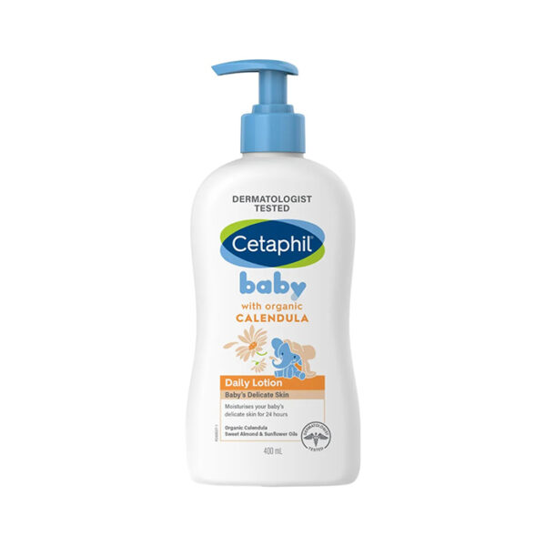 Cetaphil Baby Daily Lotion with Organic Calendula, 400 ml