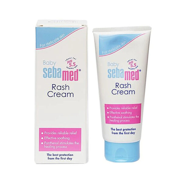 Sebamed Sebamed Baby Rash Cream |Ph 5.5|Panthenol & Wheat Bran|Clinically Tested| For delicate skin, 100 ml Tube