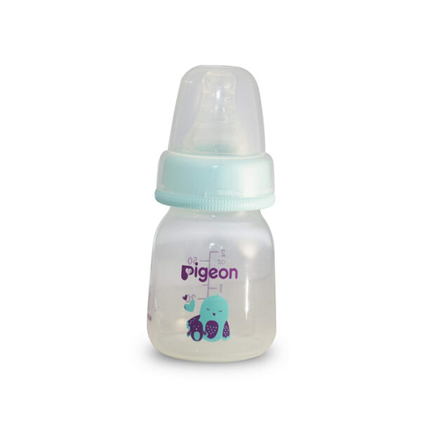 Pigeon Peristaltic Baby Nursing/Feeding Bottle RPP,For 0+ Month Babies,BPA Free,BPS Free,Birds Pattern,Blue,50 ml