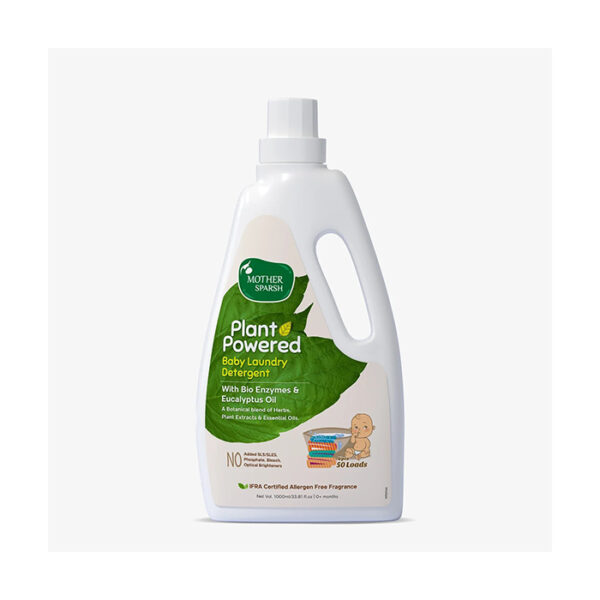 Plant Powered Laundry Detergent for Babies & Adults with Sensitive Skin