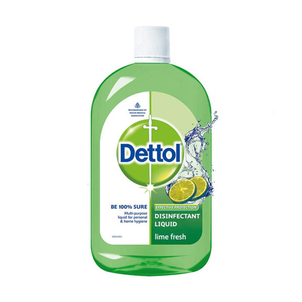 Dettol Liquid Disinfectant Cleaner for Home, Lime Fresh, 500ml and Dettol Original Germ Protection Handwash Liquid Soap Pump, 200ml