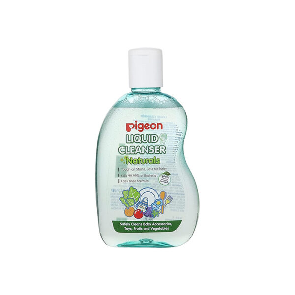 Pigeon Liquid Cleanser Naturals,PH Friendly,No Added Color,No Added Alcohol,Natural Cleanser,For baby Feeding Bottle,Feeding Accessories,Fruits and Vegetables,500 ml