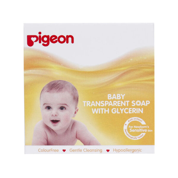 Pigeon Baby Transparent Soap With Glycerin - 75 gm