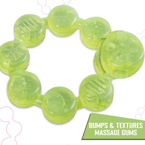 Baby Pacifier (Orthodontic Nipple, Yellow/Green)