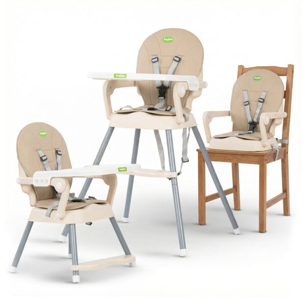 Baybee 2-in-1 Convertible Baby High Chair