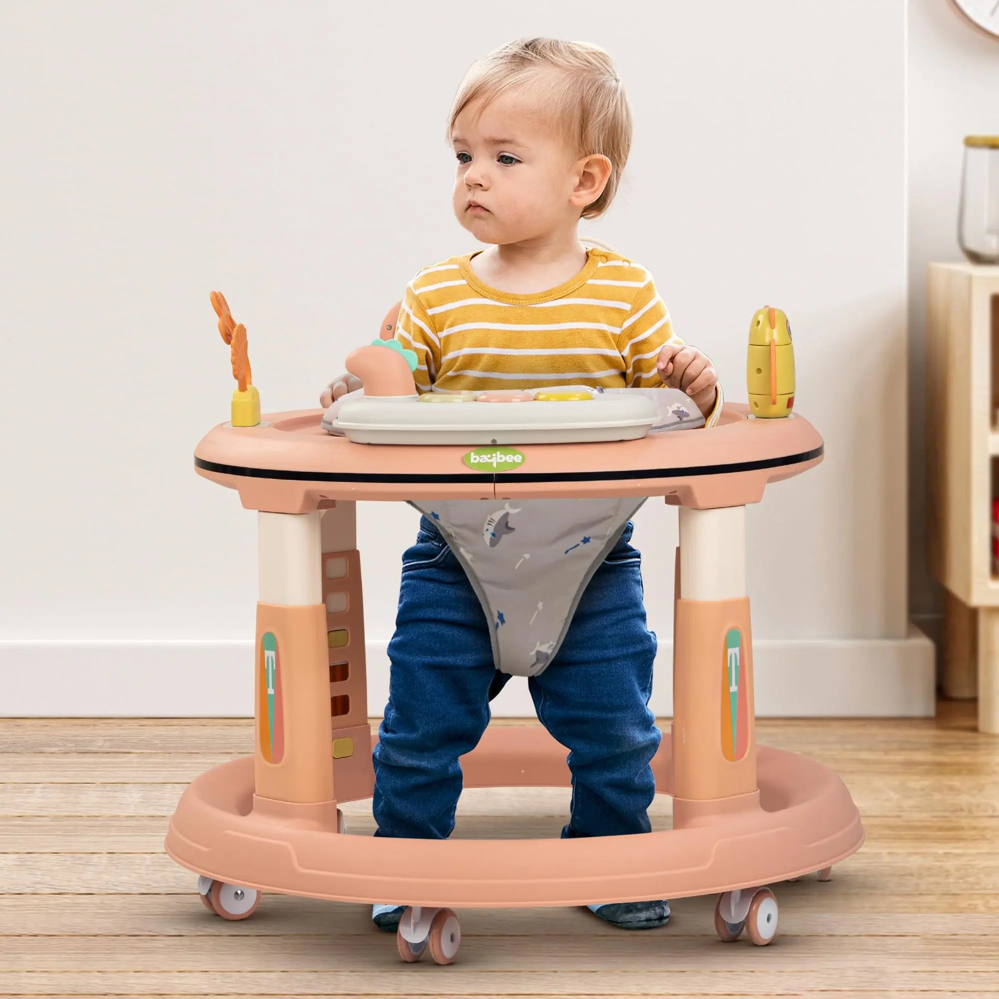 Baybee Melody Baby Walker for Kids, Round Kids Walker - Image 12