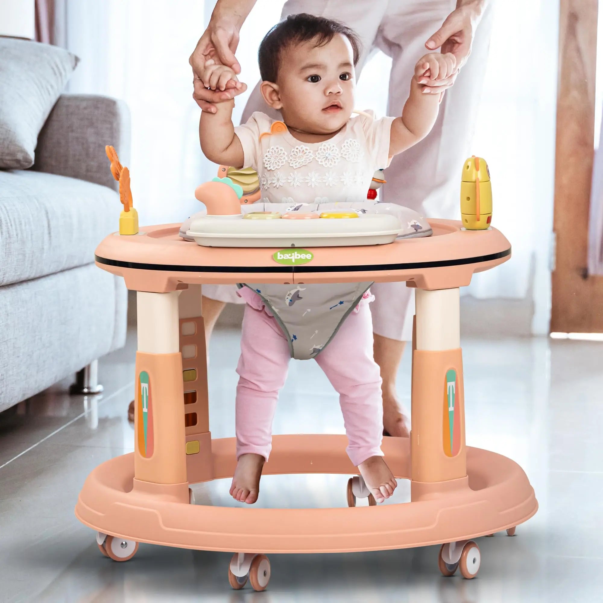 Baybee Melody Baby Walker for Kids, Round Kids Walker - Image 13