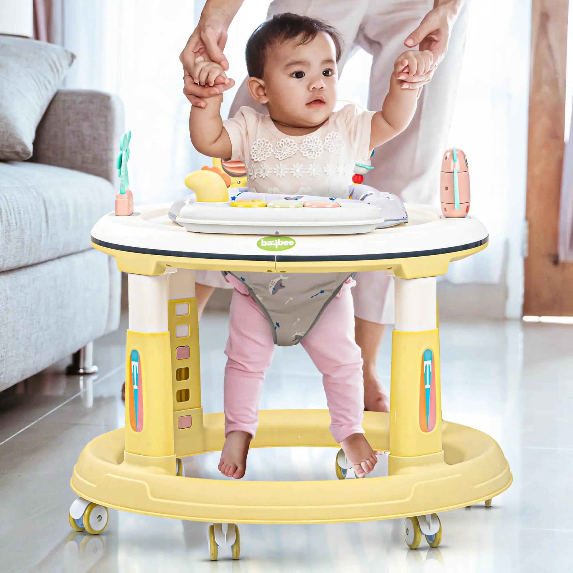 Baybee Melody Baby Walker for Kids, Round Kids Walker - Image 22