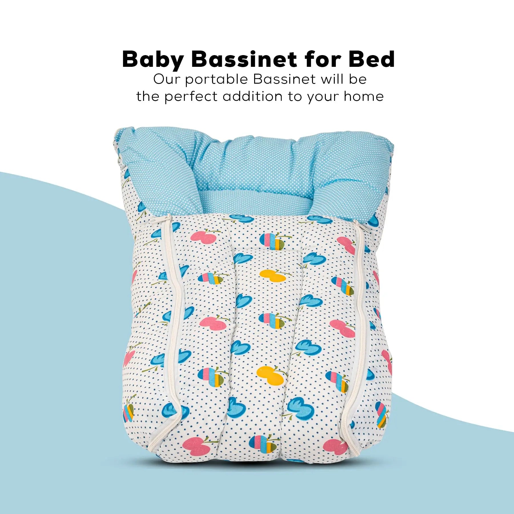 BAYBEE Baby Cotton Printed Sleeping Cum Carry Bag for New Born - Image 2