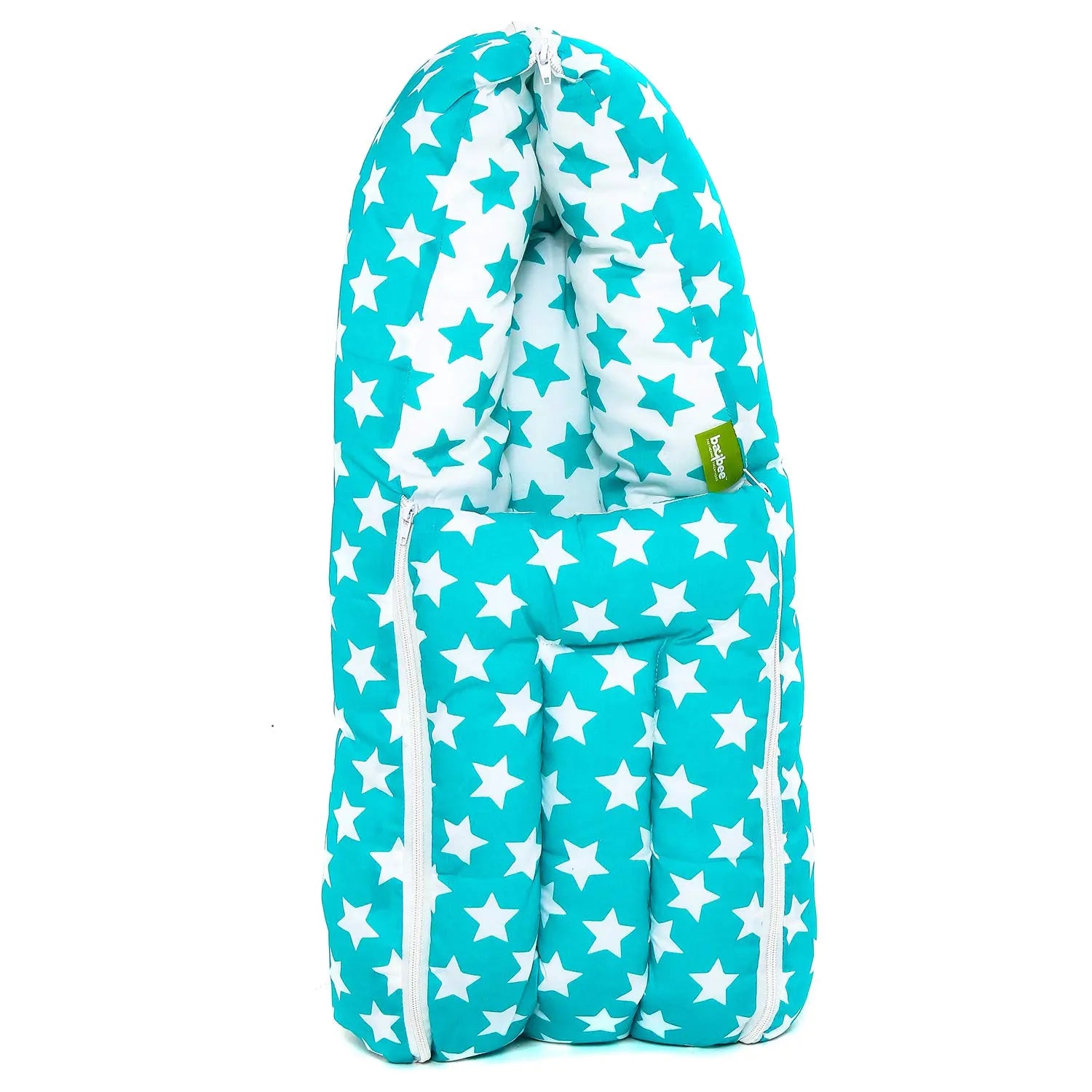 BAYBEE Little Star 3 in 1 Baby Cotton Bed Cum Carry Bed Printed Comfo Baby Sleeping Bag - Image 1