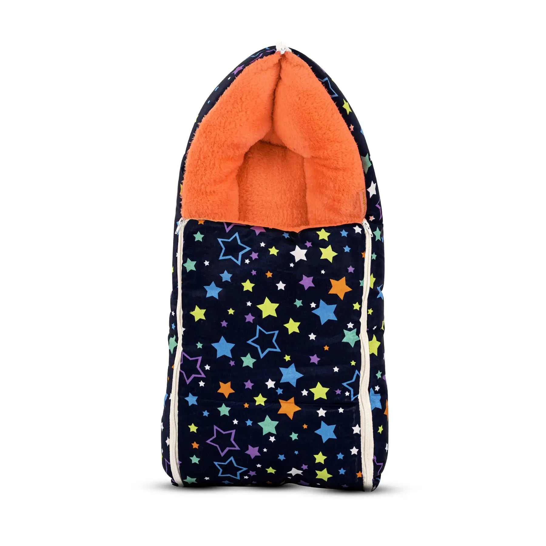 Baybee Little Max 3 in 1 Baby's Cotton Bed Cum Carry Bed Printed Baby Sleeping Bag - Image 1