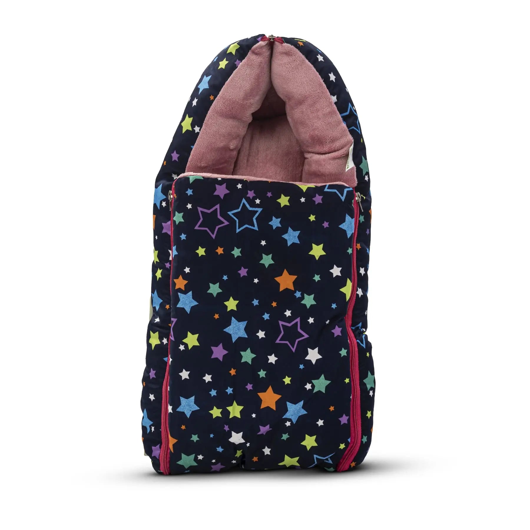 Baybee Little Max 3 in 1 Baby's Cotton Bed Cum Carry Bed Printed Baby Sleeping Bag - Image 9