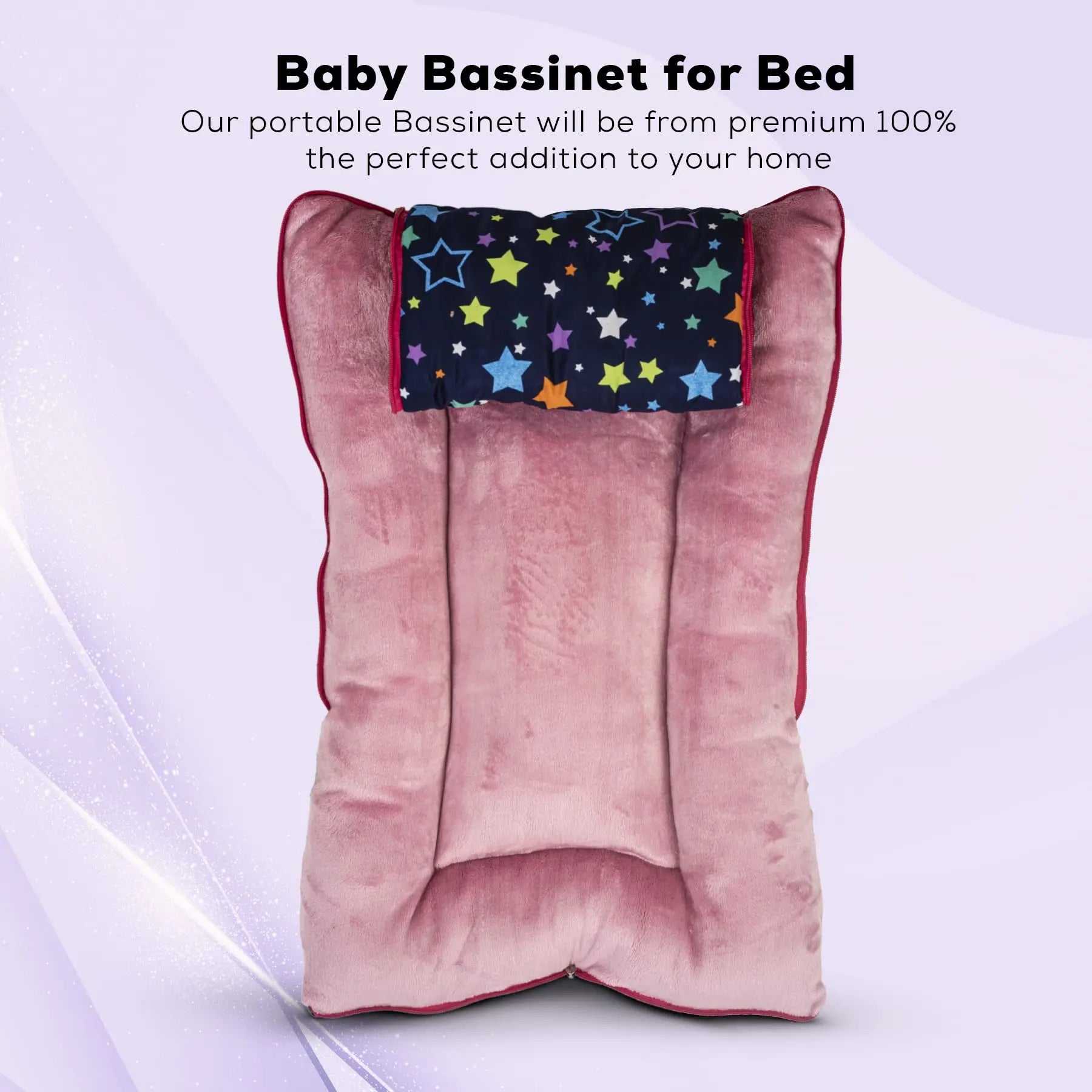 Baybee Little Max 3 in 1 Baby's Cotton Bed Cum Carry Bed Printed Baby Sleeping Bag - Image 12