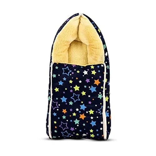 Baybee Little Max 3 in 1 Baby's Cotton Bed Cum Carry Bed Printed Baby Sleeping Bag - Image 17