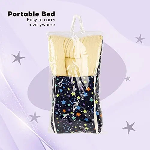 Baybee Little Max 3 in 1 Baby's Cotton Bed Cum Carry Bed Printed Baby Sleeping Bag - Image 22