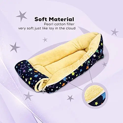 Baybee Little Max 3 in 1 Baby's Cotton Bed Cum Carry Bed Printed Baby Sleeping Bag - Image 24
