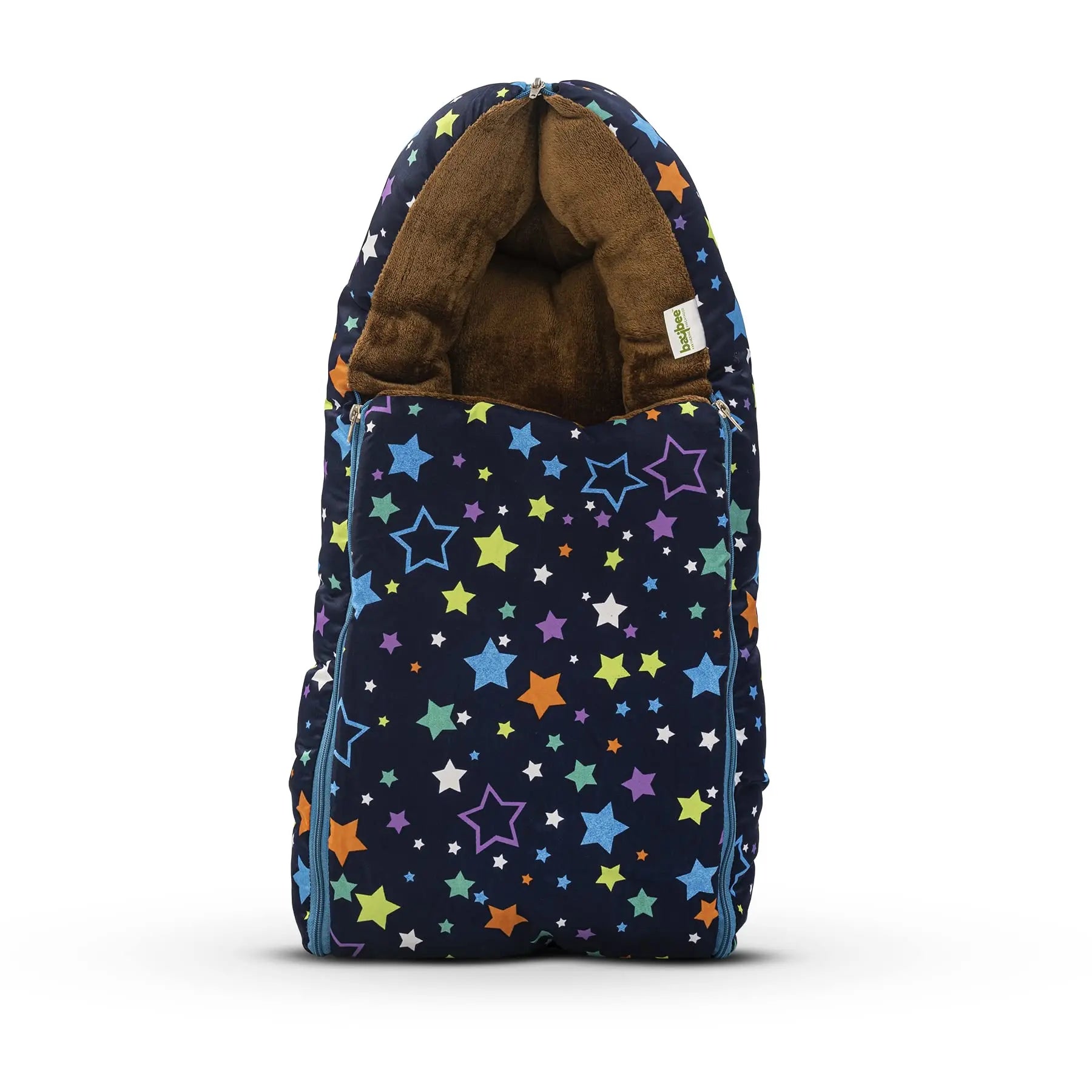 Baybee Little Max 3 in 1 Baby's Cotton Bed Cum Carry Bed Printed Baby Sleeping Bag - Image 25