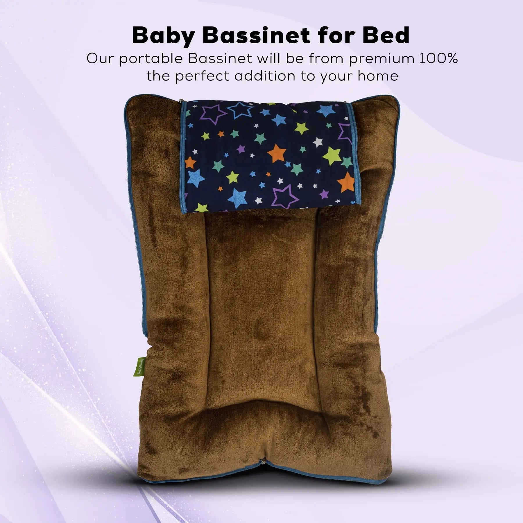 Baybee Little Max 3 in 1 Baby's Cotton Bed Cum Carry Bed Printed Baby Sleeping Bag - Image 28