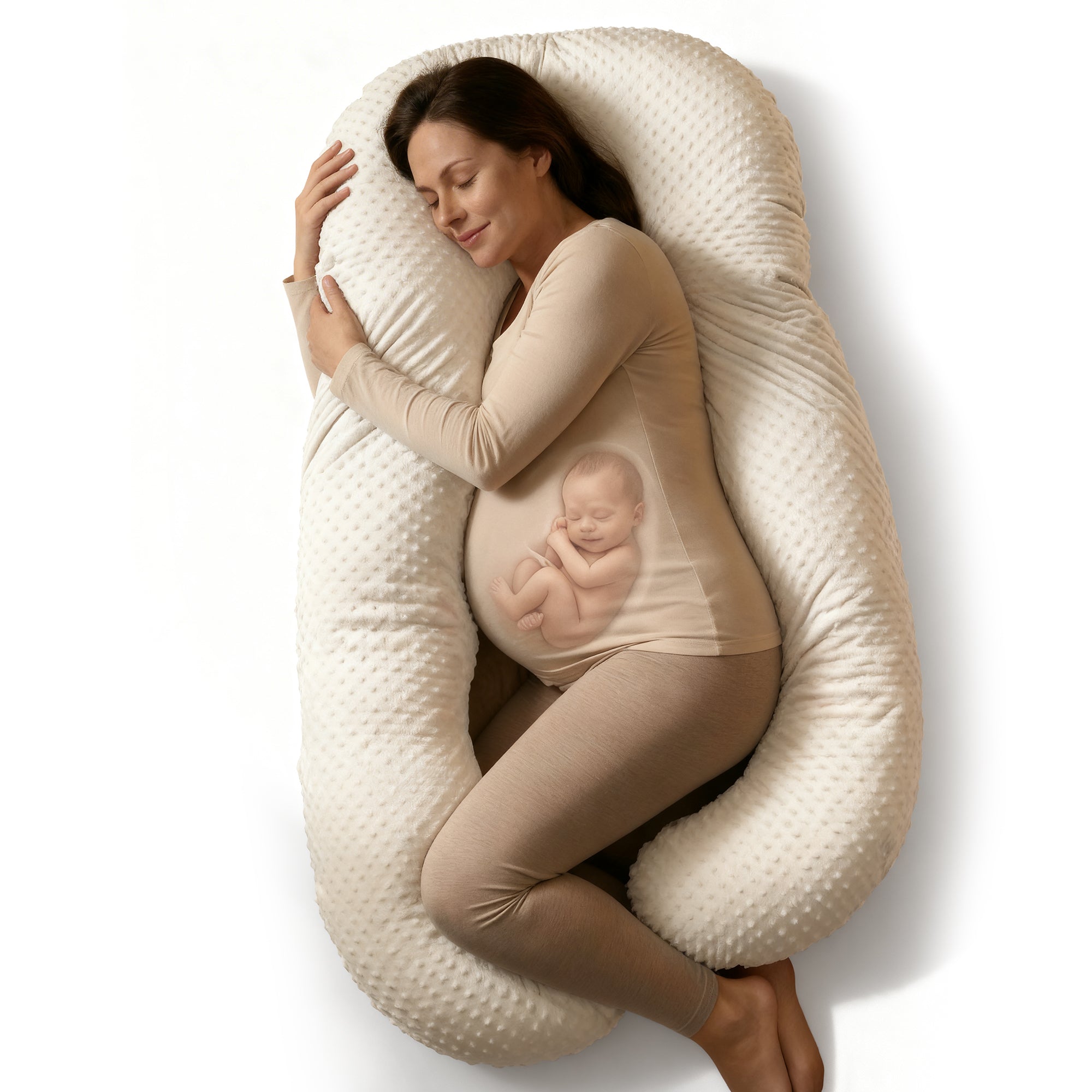 Baybee Maternity Pillows for Pregnancy Sleeping with 360° - Image 1
