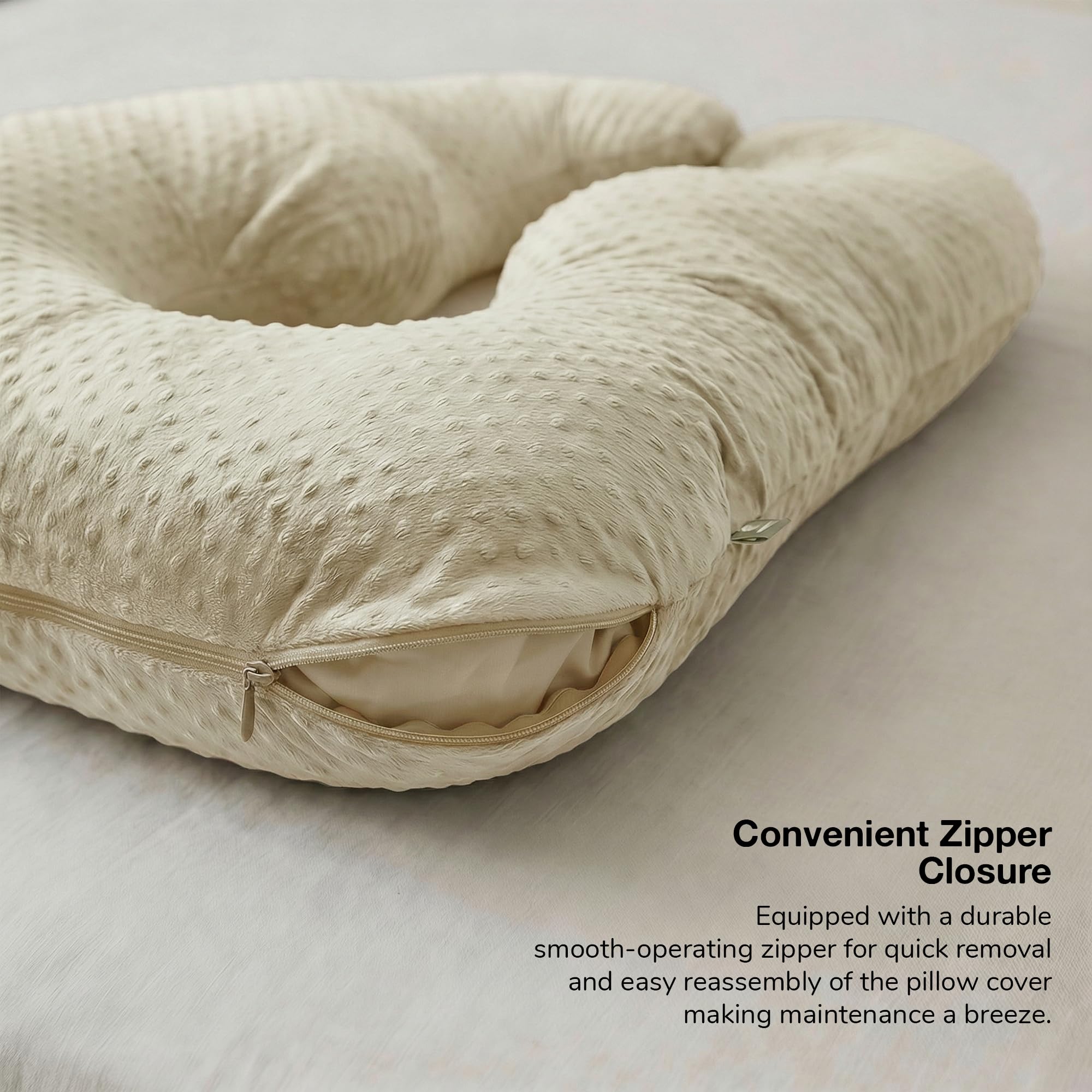 Baybee Maternity Pillows for Pregnancy Sleeping with 360° - Image 6