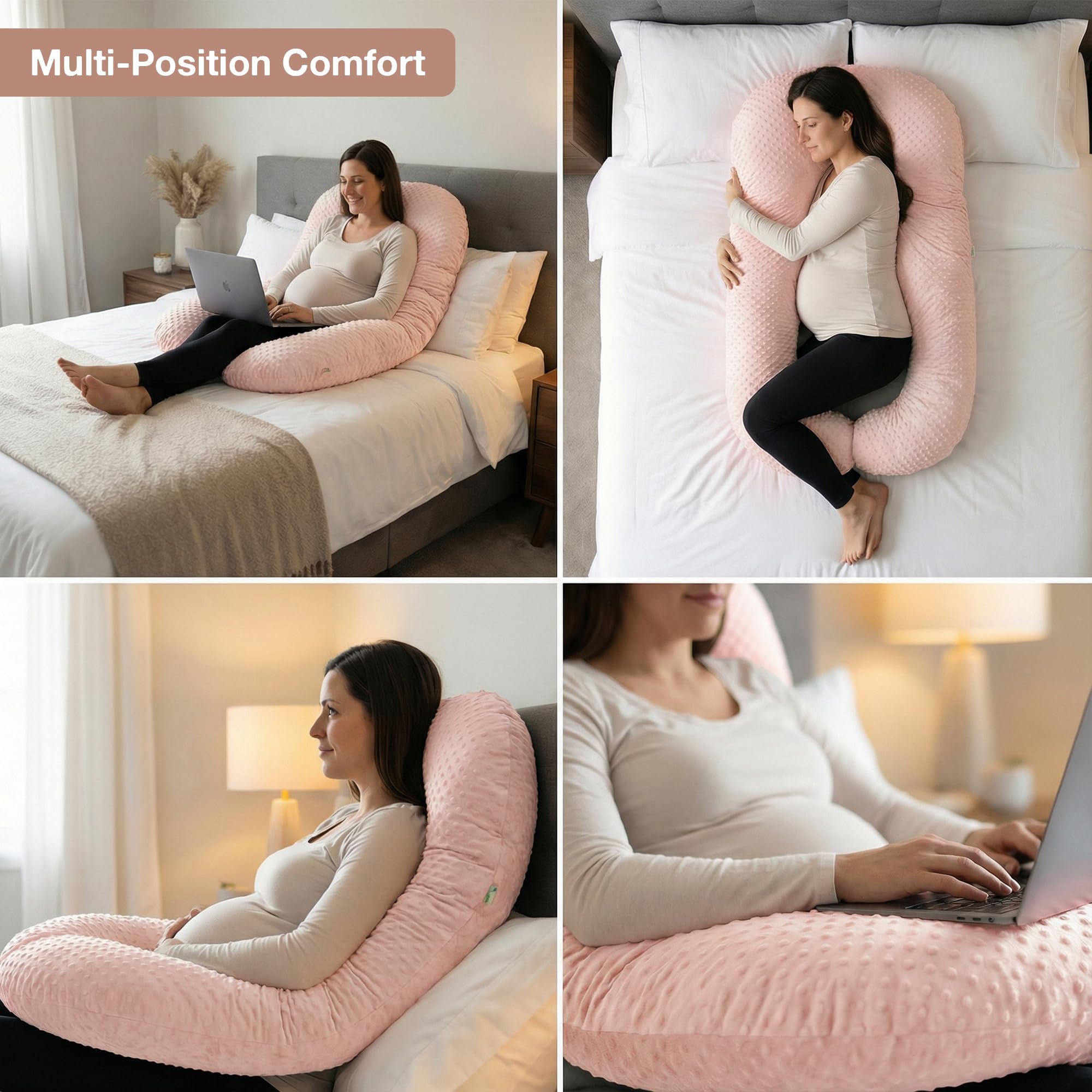 Baybee Maternity Pillows for Pregnancy Sleeping with 360° - Image 21