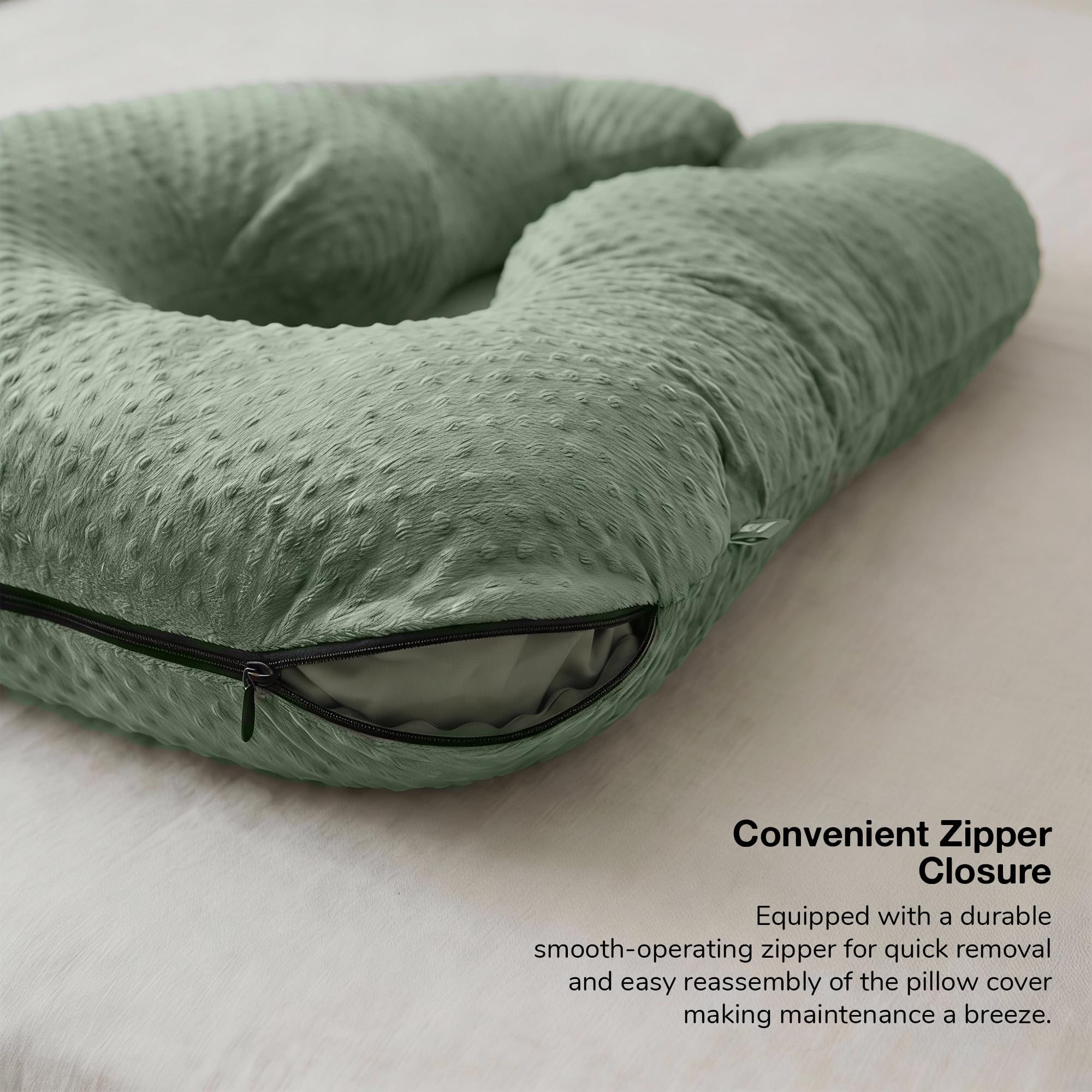 Baybee Maternity Pillows for Pregnancy Sleeping with 360° - Image 33