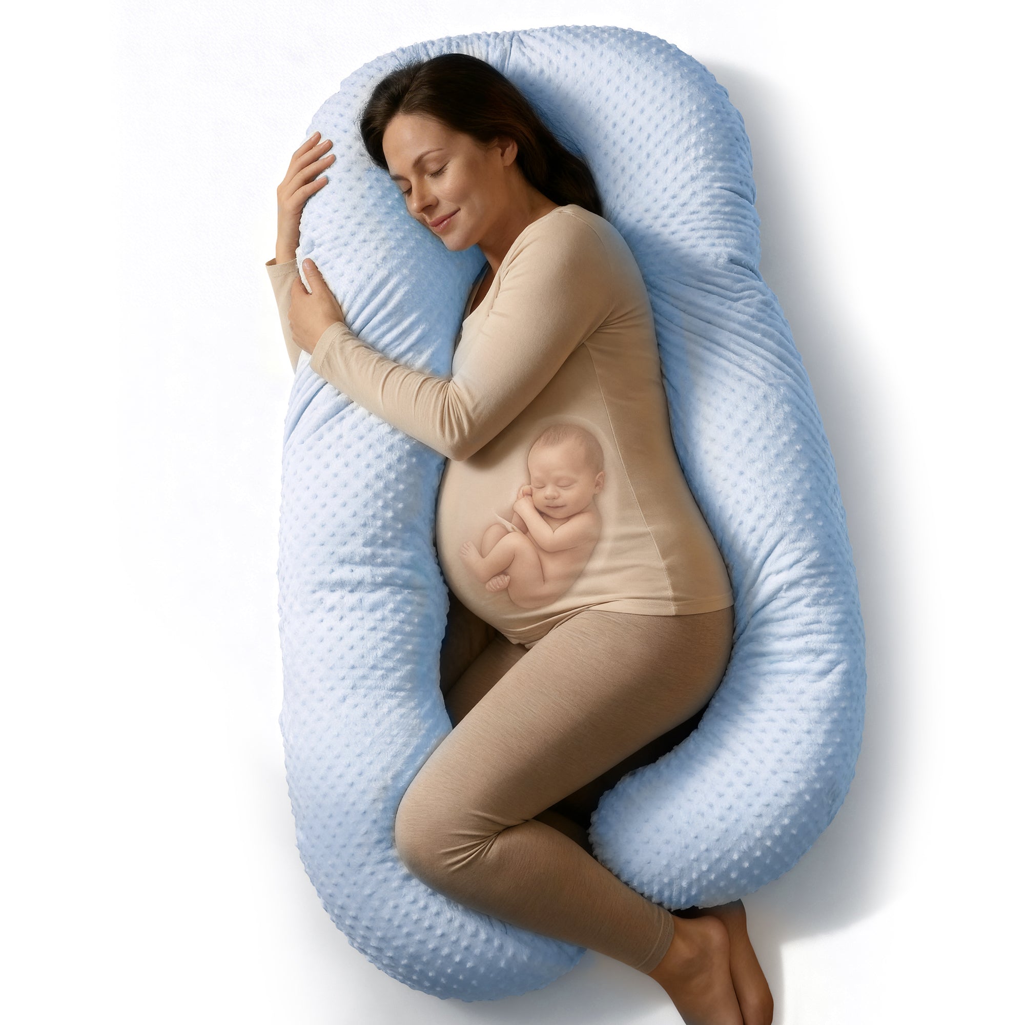 Baybee Maternity Pillows for Pregnancy Sleeping with 360° - Image 36