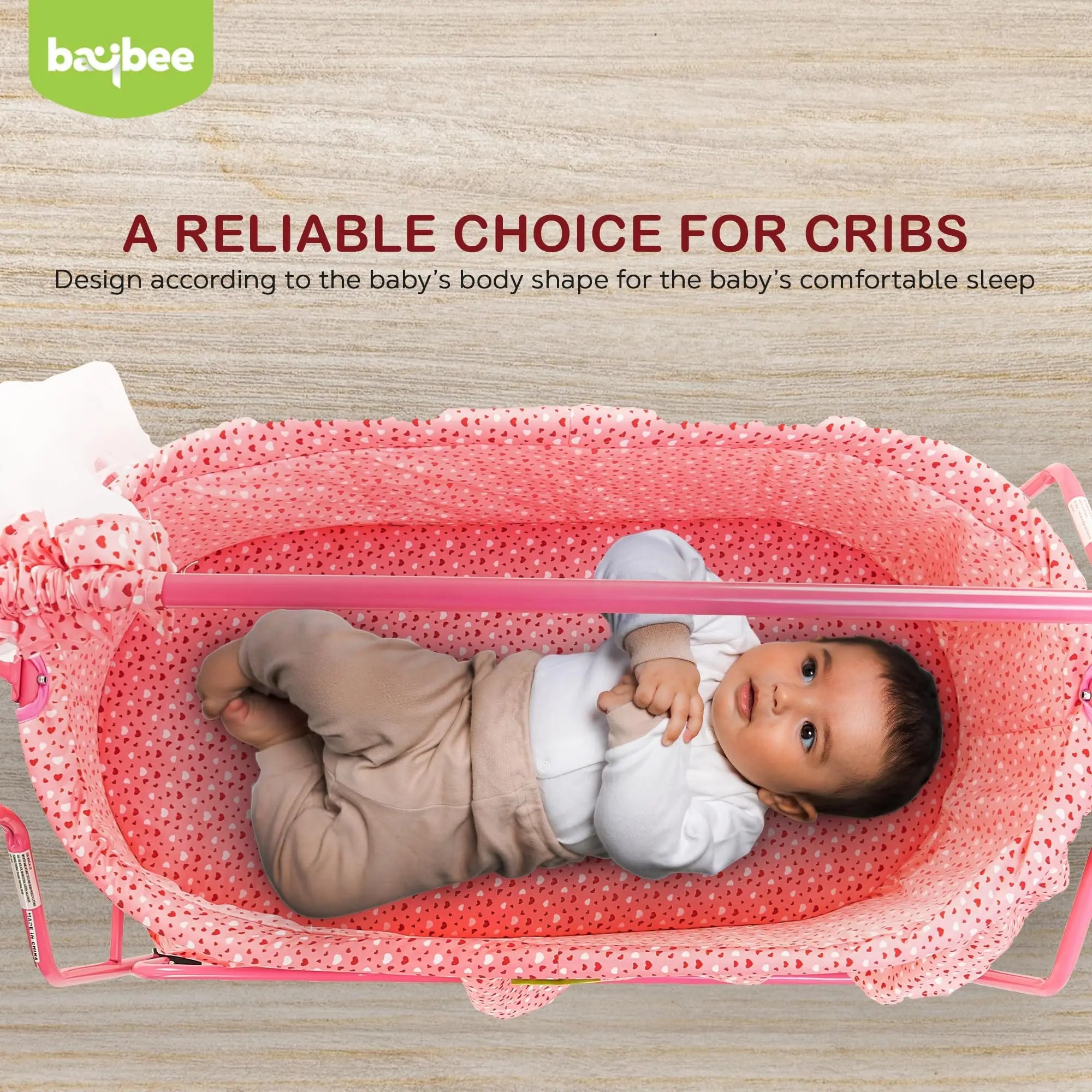 Baybee Dwellie Baby Swing Cradle for Baby, Jhula Palna for Babies with Swing Bed - Image 30