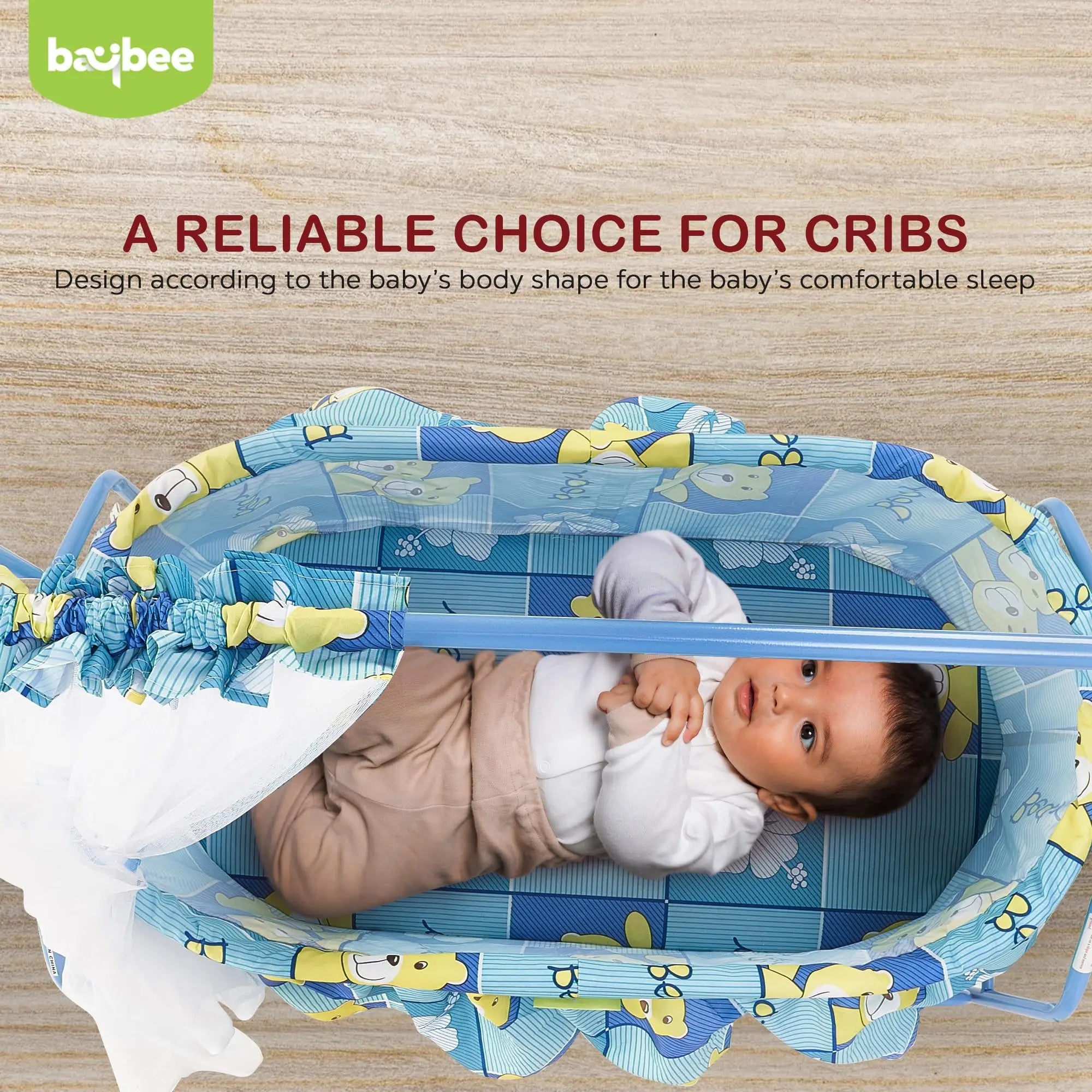Baybee Dwellie Baby Swing Cradle for Baby, Jhula Palna for Babies with Swing Bed - Image 46