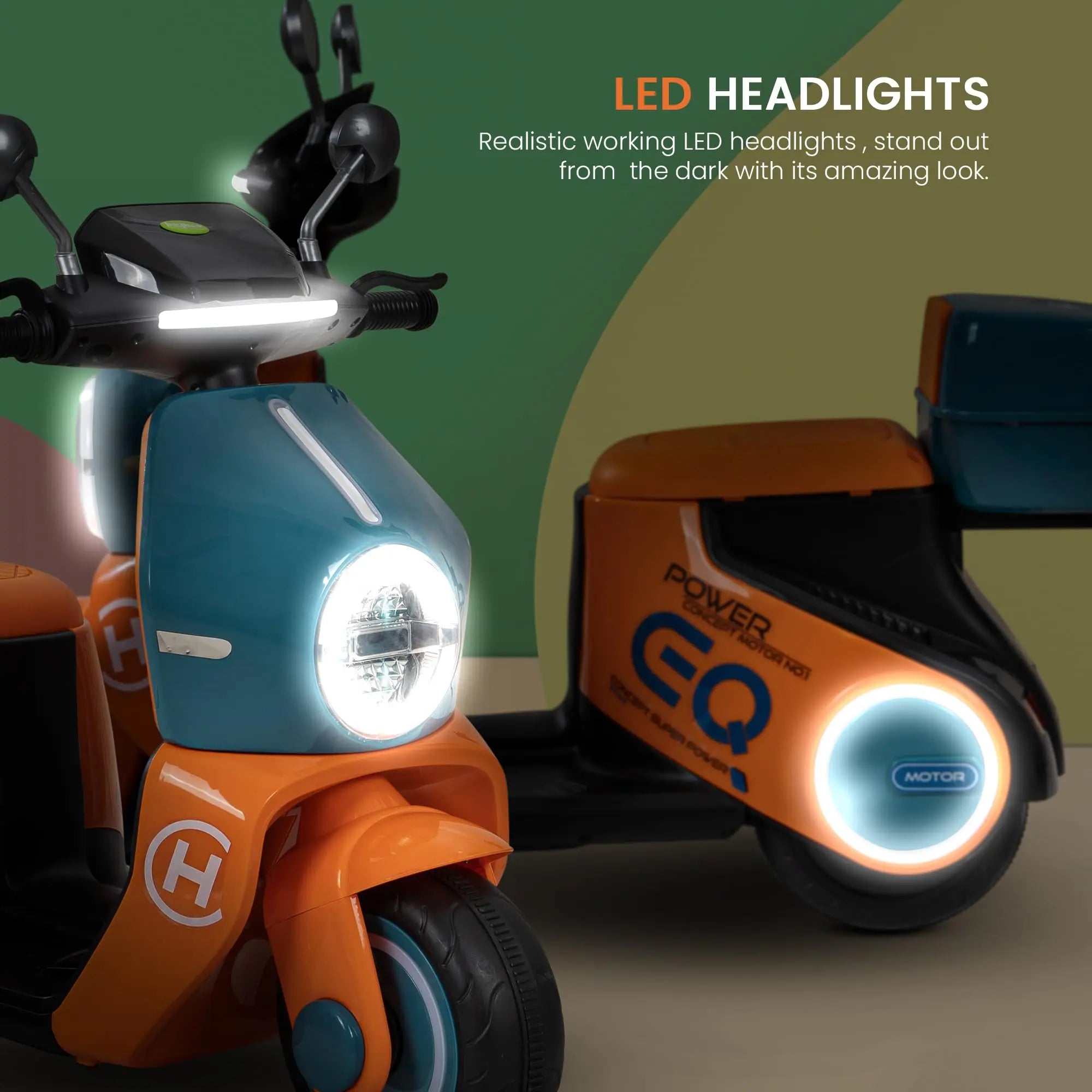 Baybee Daft Rechargeable Battery Operated Bike for Kids - Image 3