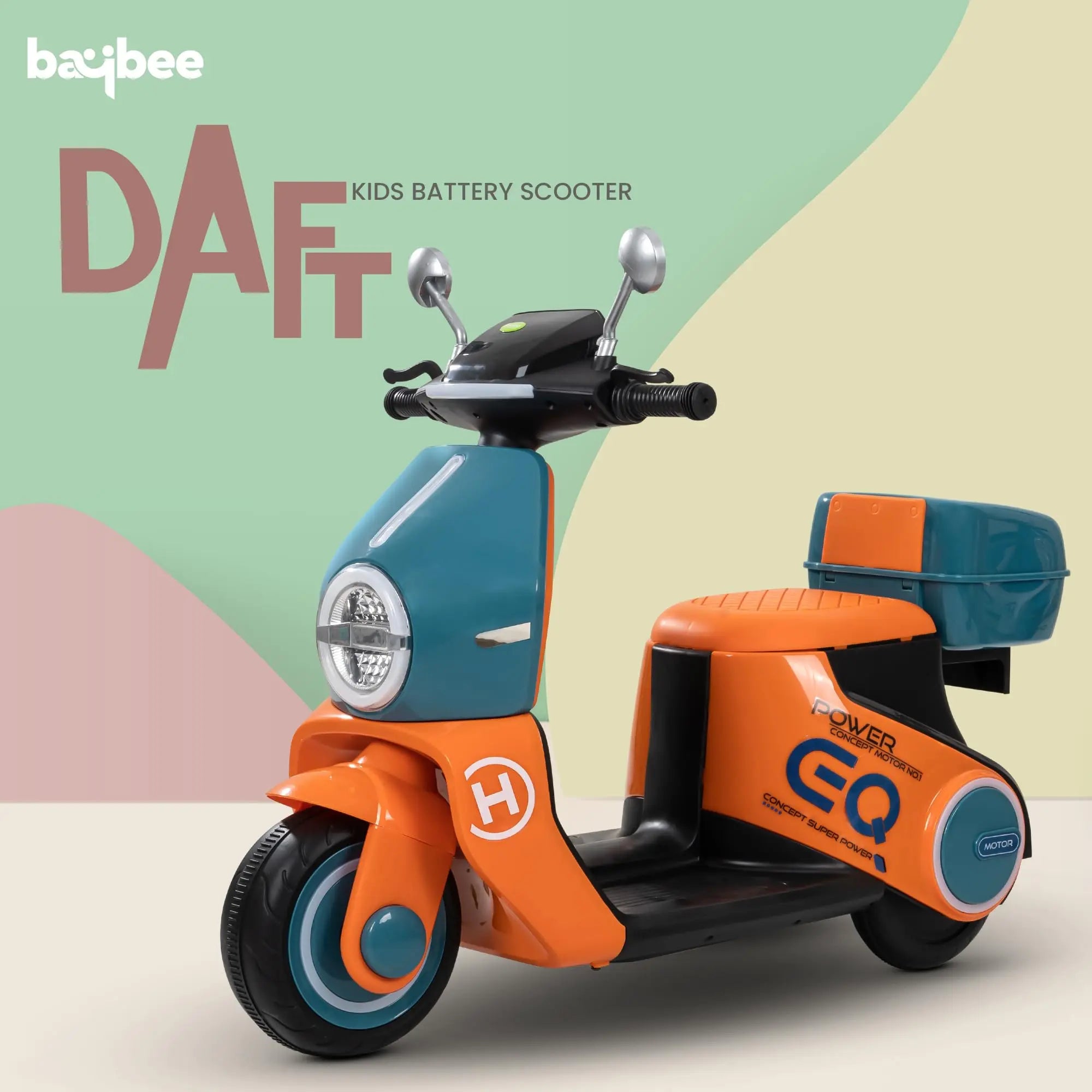 Baybee Daft Rechargeable Battery Operated Bike for Kids - Image 8