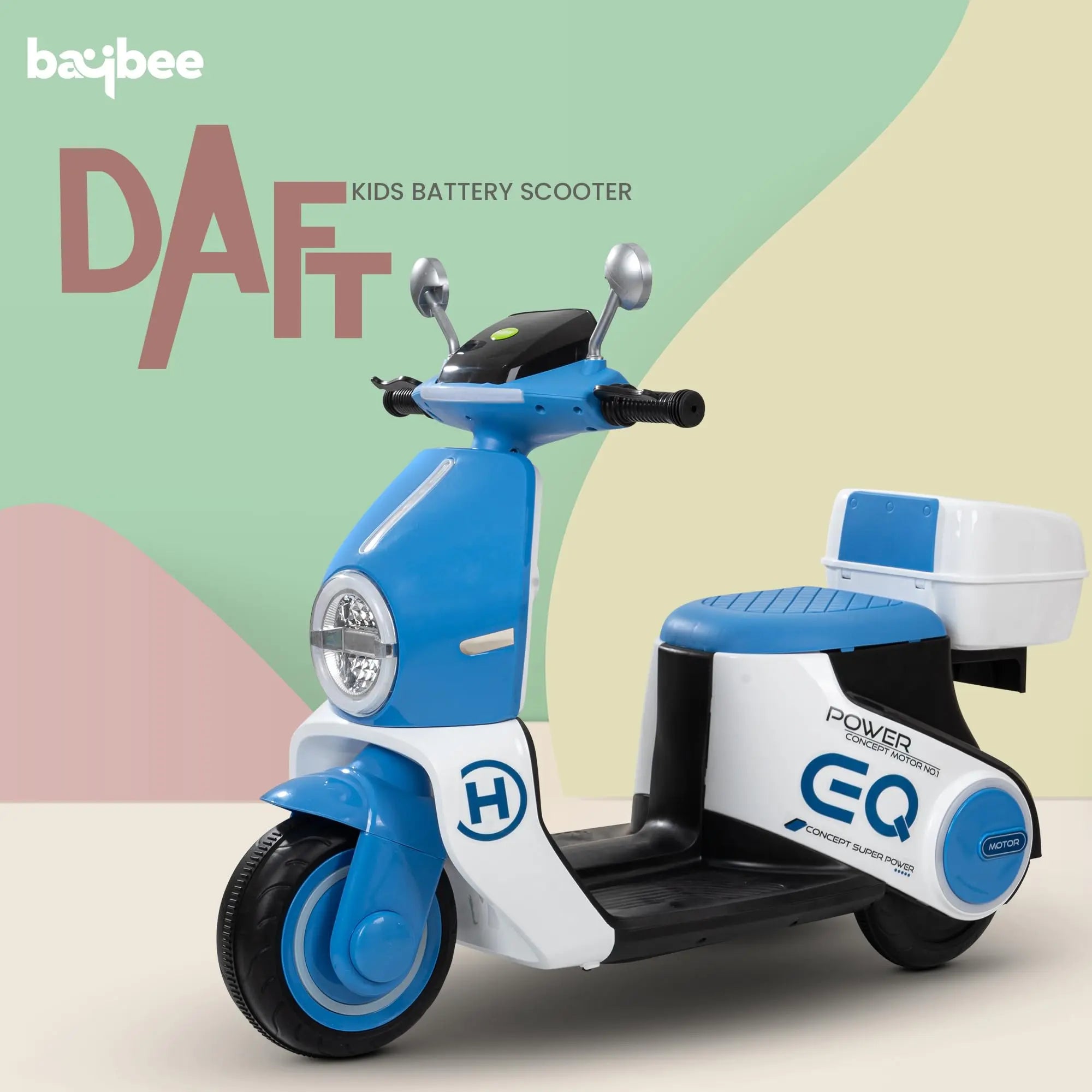 Baybee Daft Rechargeable Battery Operated Bike for Kids - Image 14