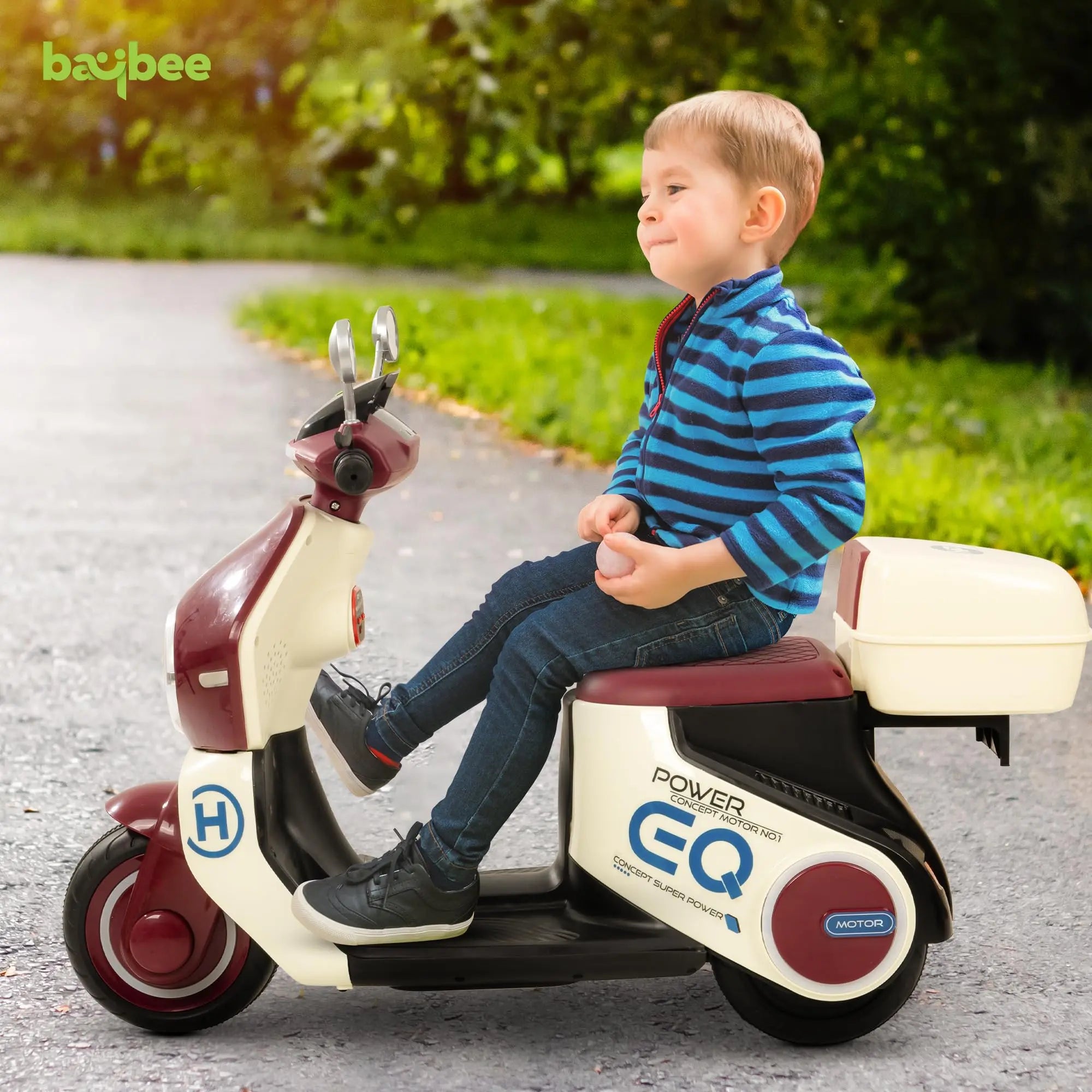 Baybee Daft Rechargeable Battery Operated Bike for Kids - Image 16