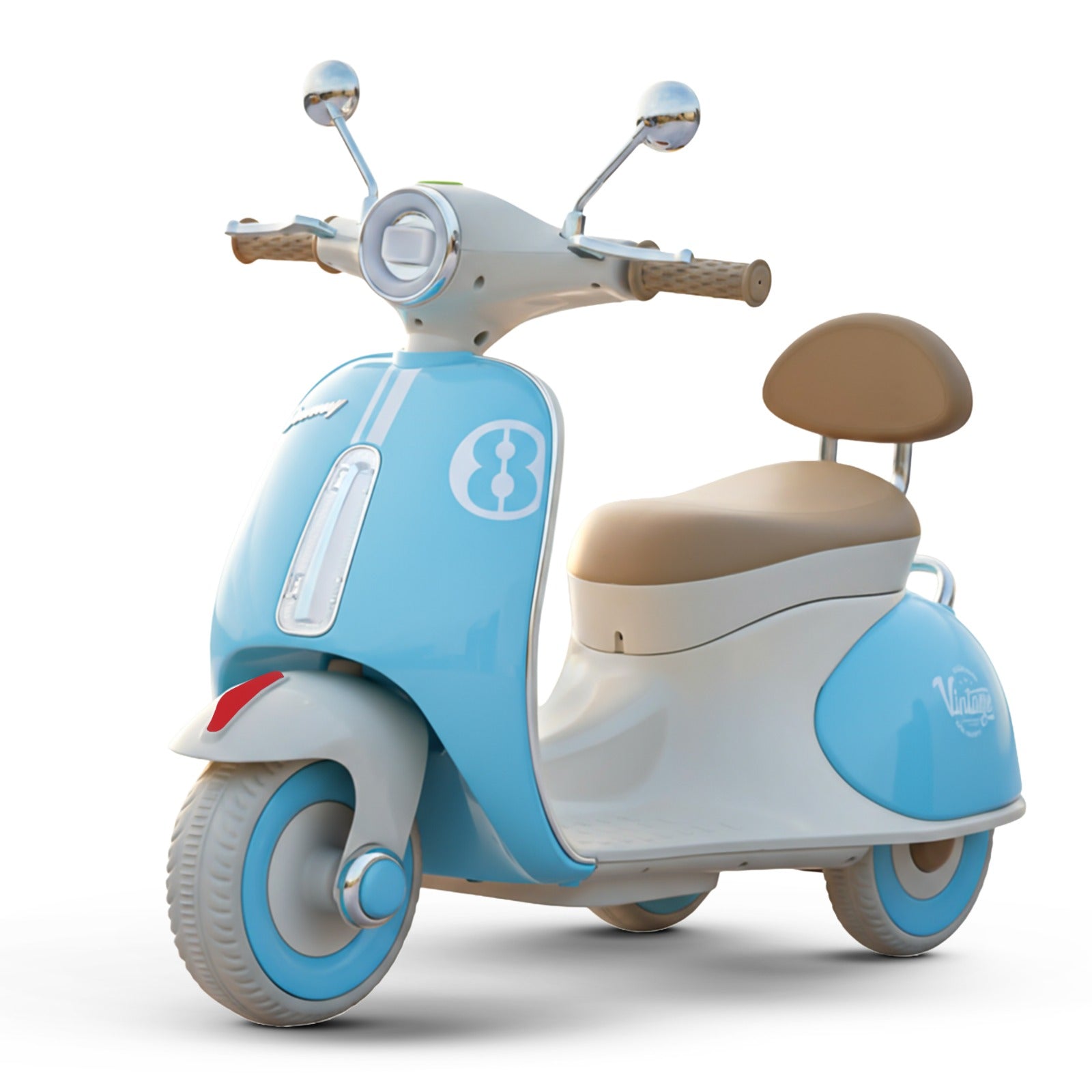 Baybee Vintage Battery Operated Bike for Kids - Image 33