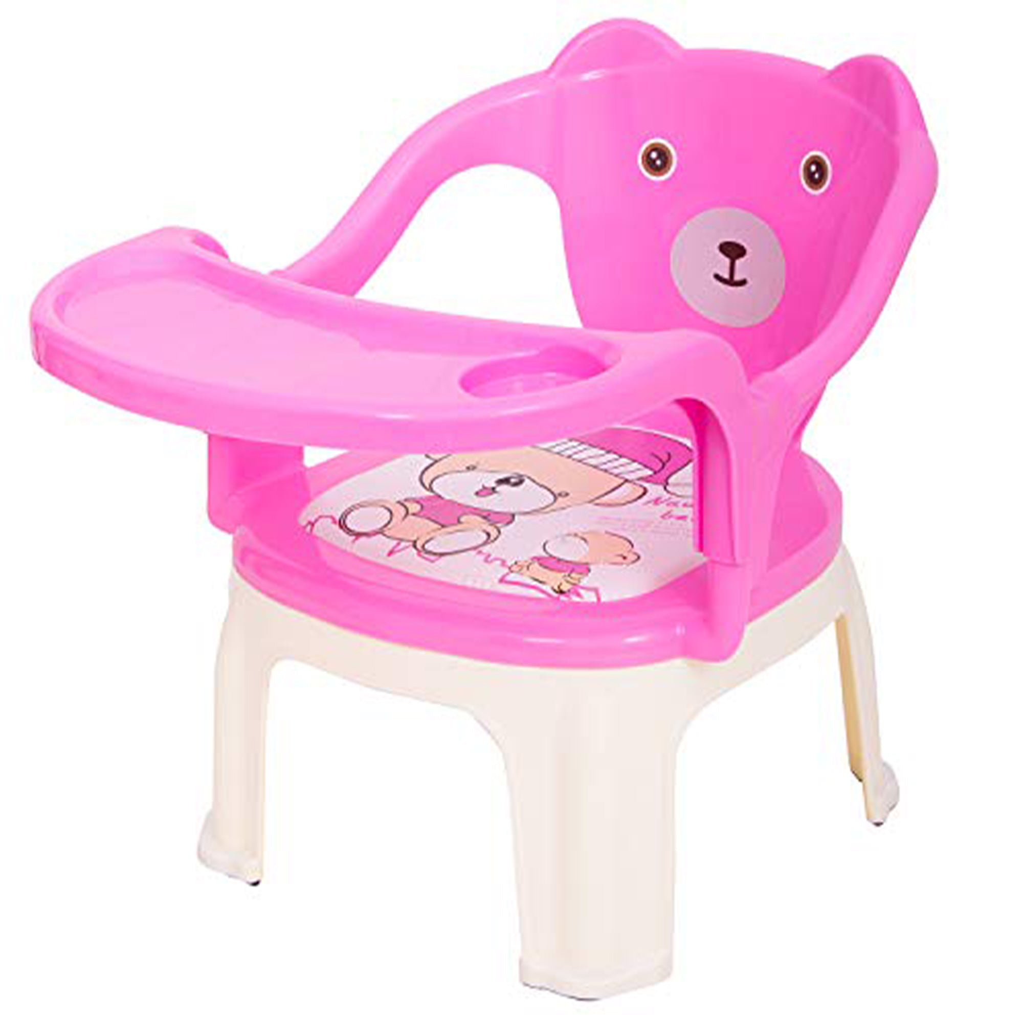 Baybee Baby Chair, with Tray Strong and Durable Plastic Chair - Image 9