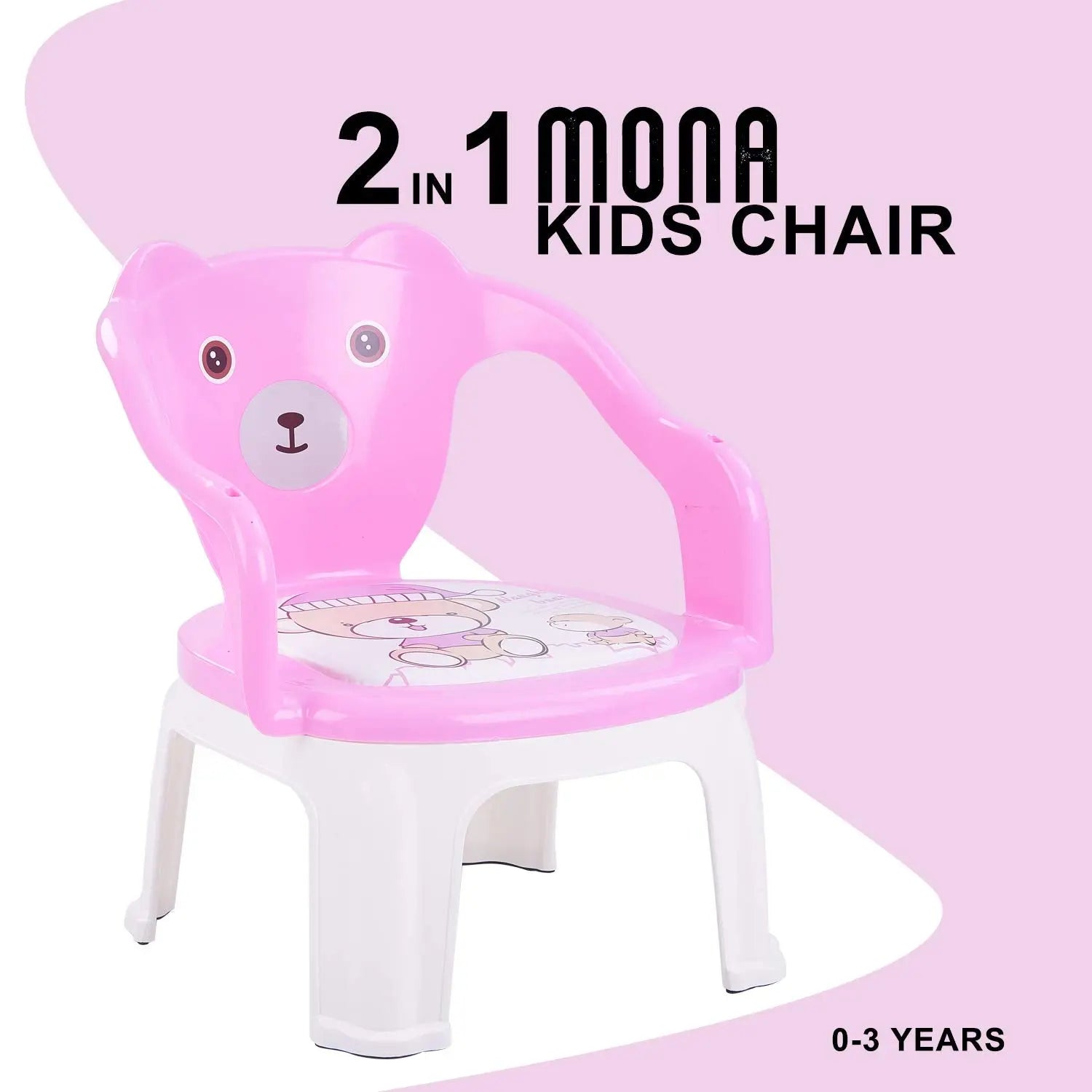 Baybee Baby Chair, with Tray Strong and Durable Plastic Chair - Image 11