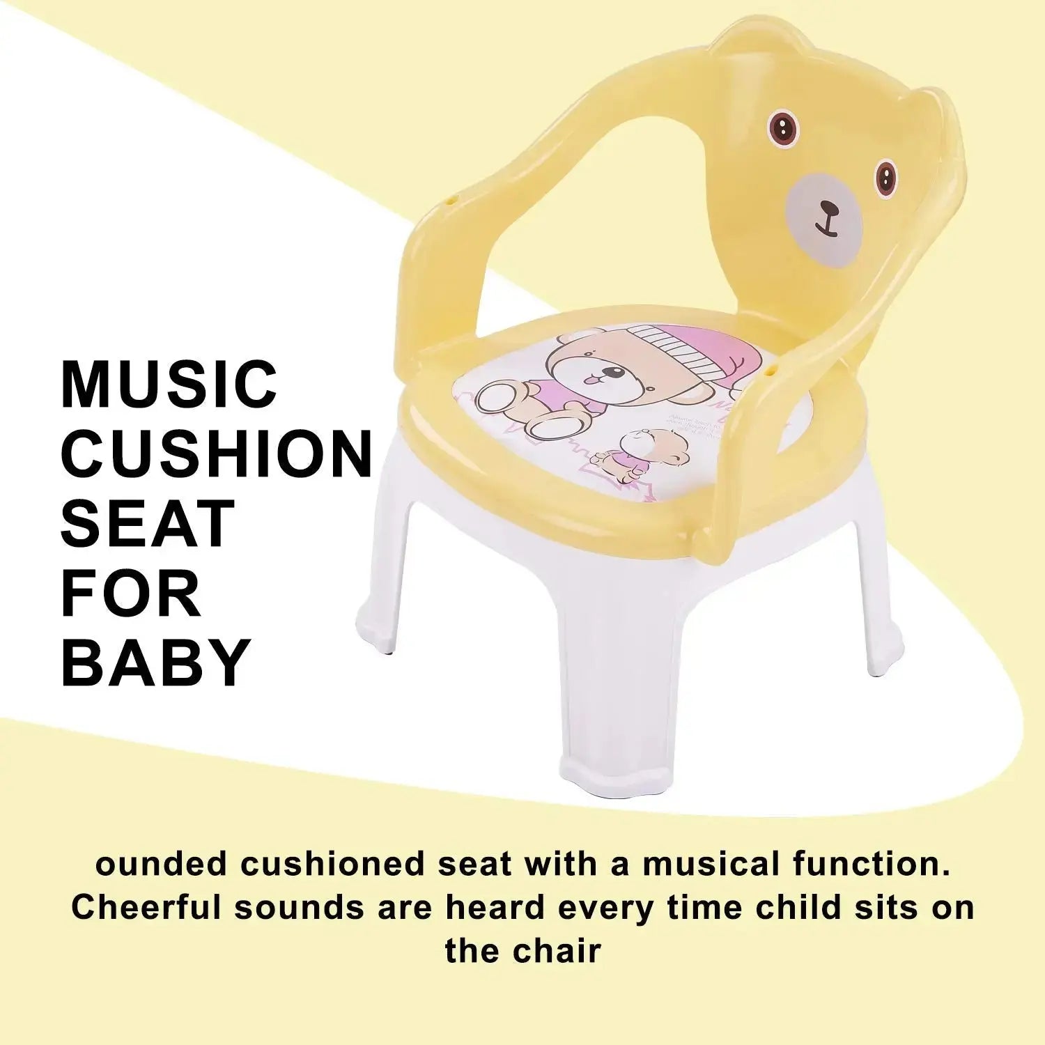 Baybee Baby Chair, with Tray Strong and Durable Plastic Chair - Image 19