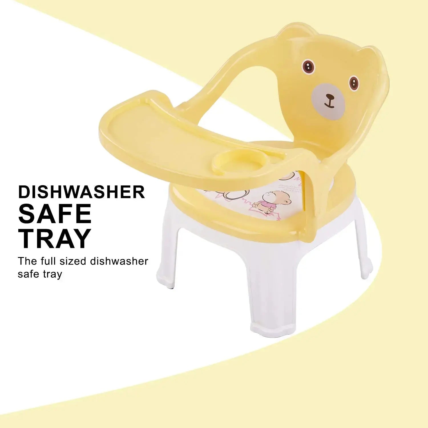 Baybee Baby Chair, with Tray Strong and Durable Plastic Chair - Image 20