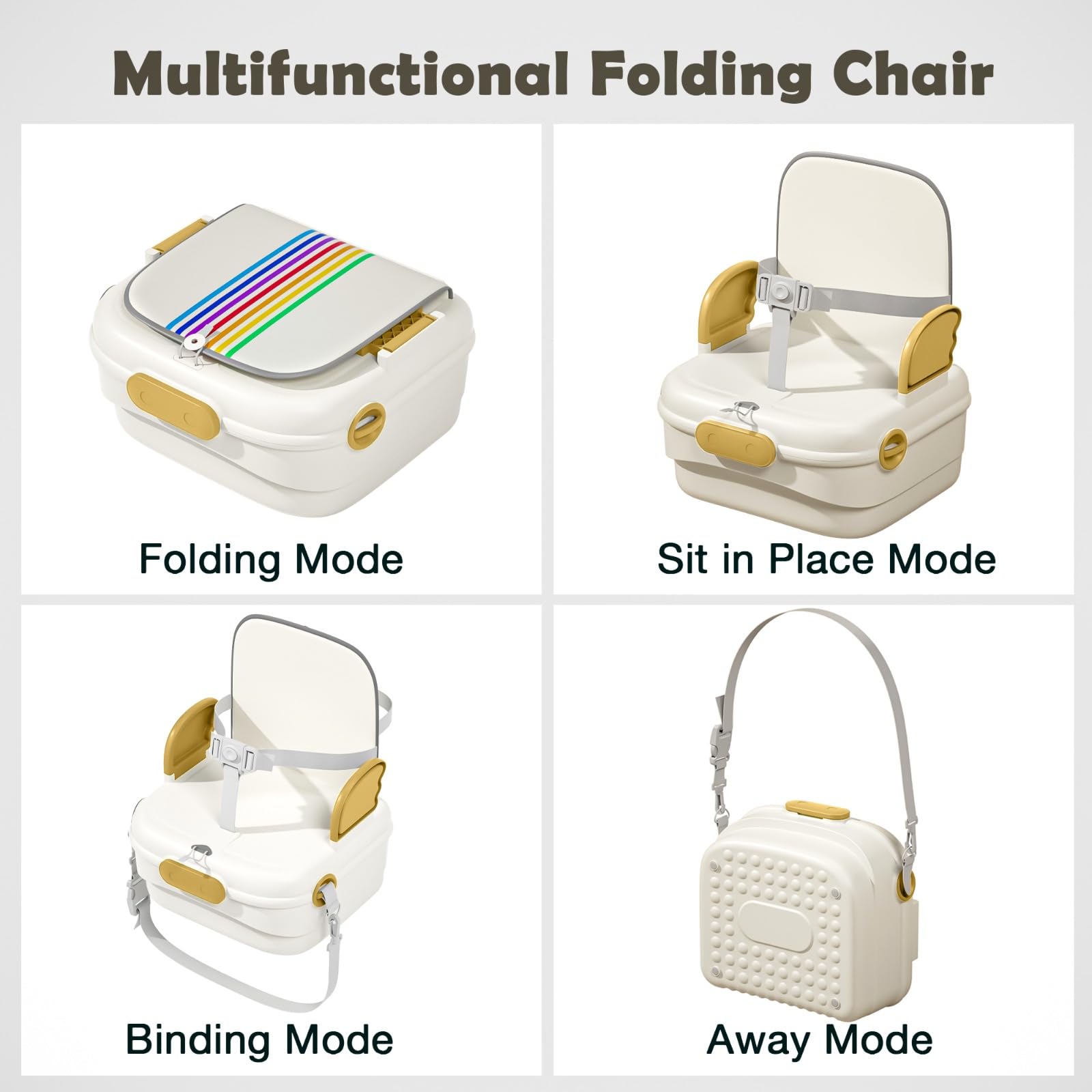 Baybee Liftzy Portable Booster Chair for Kids, Travel-Friendly - Image 12