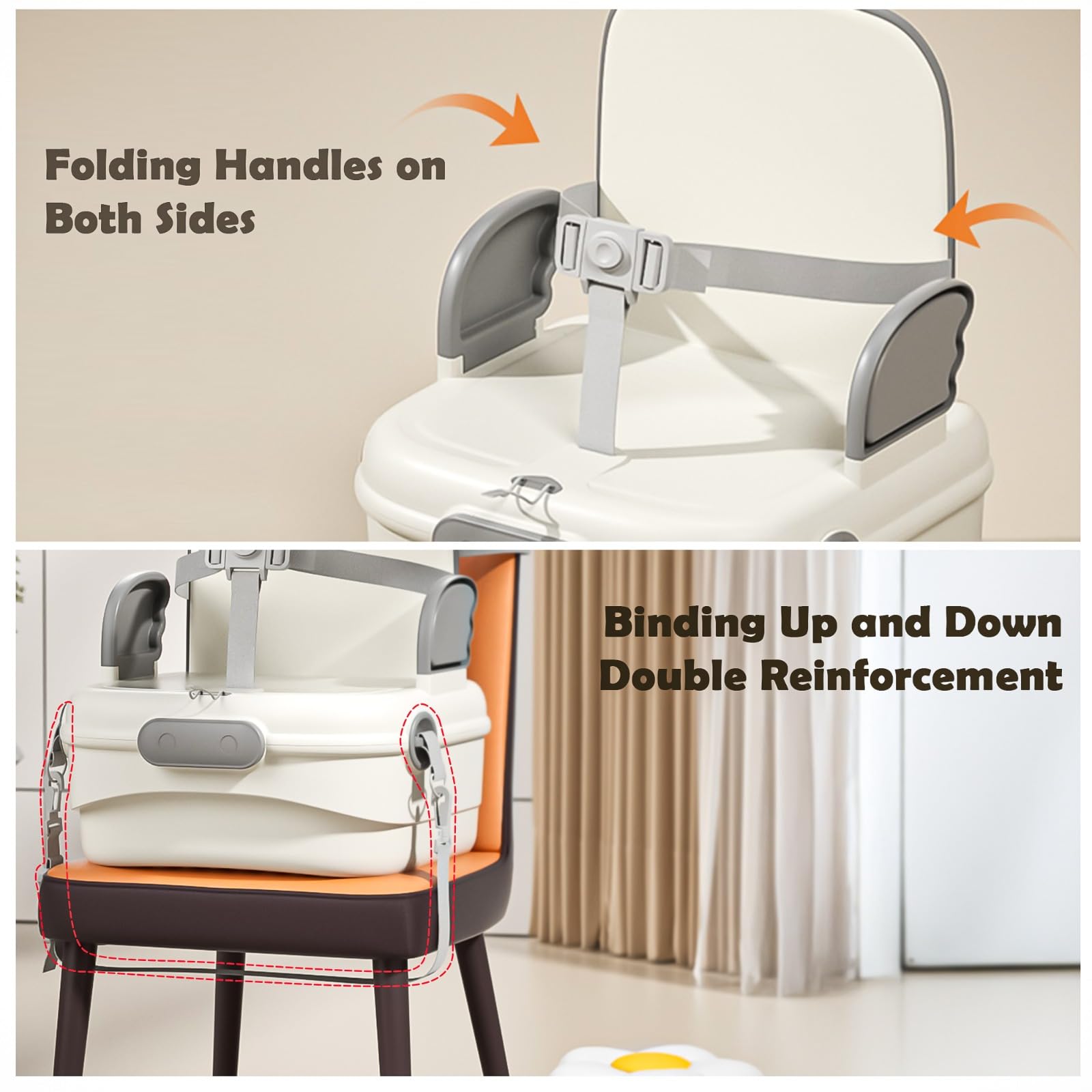 Baybee Liftzy Portable Booster Chair for Kids, Travel-Friendly - Image 26