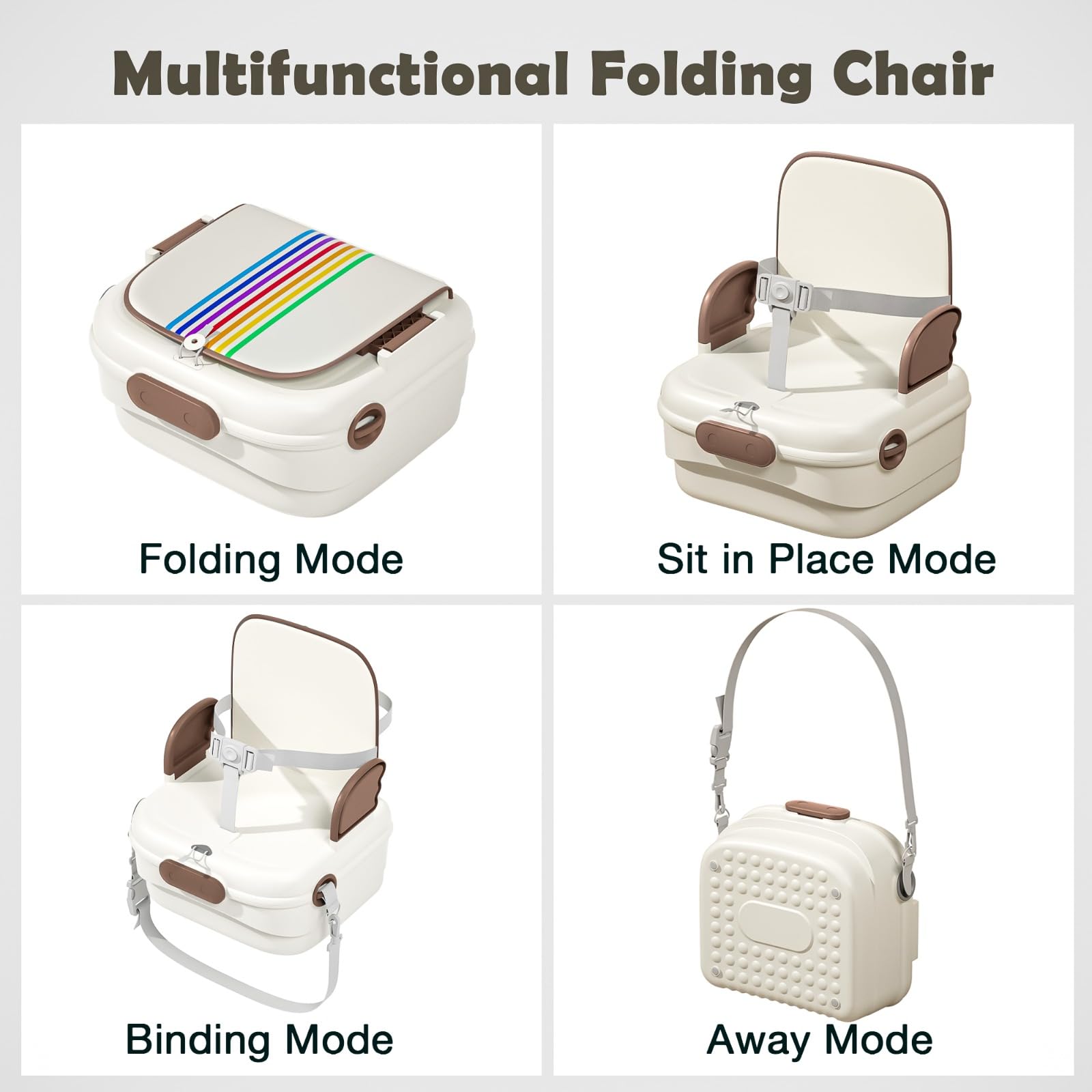Baybee Liftzy Portable Booster Chair for Kids, Travel-Friendly - Image 30