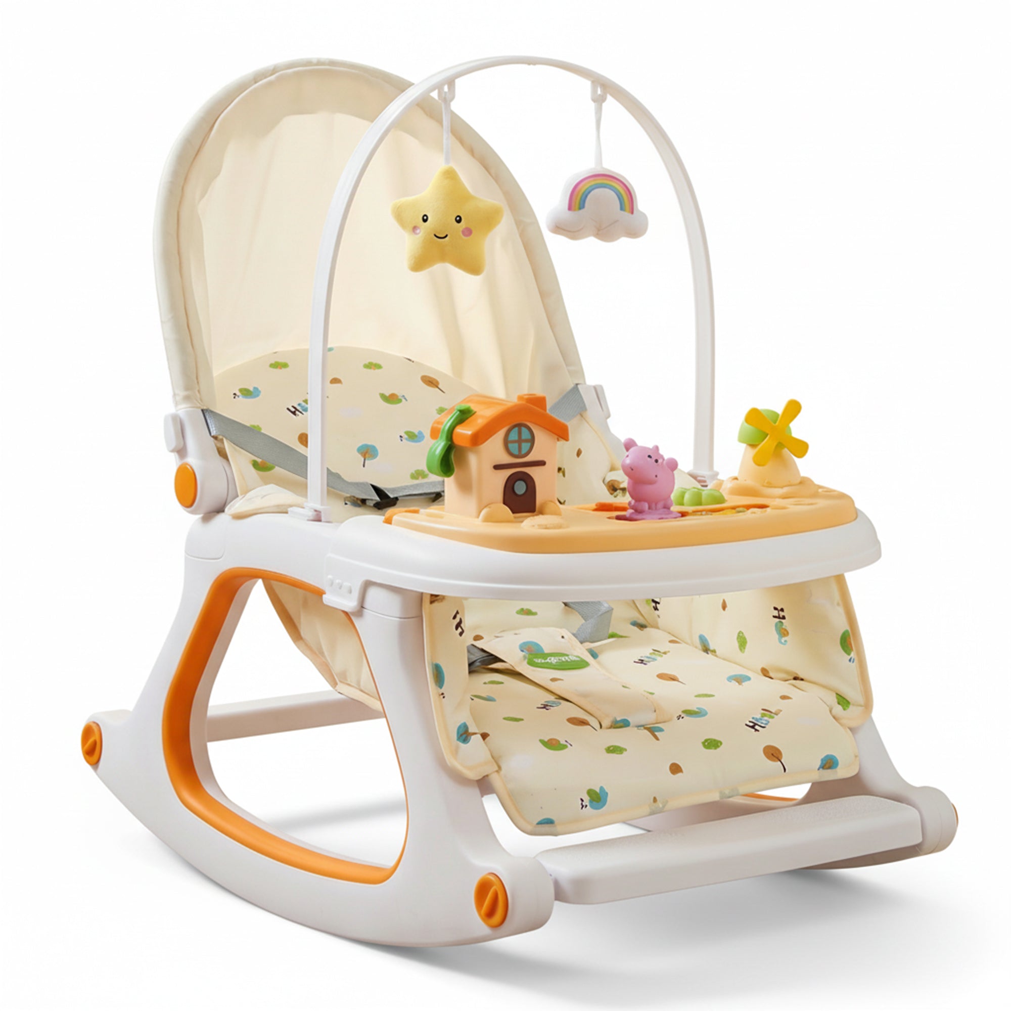 Baybee_3_in_1_Baby_Rocker_Chair_01 Baybee 3 in 1 Baby Rocker Chair - Image 1